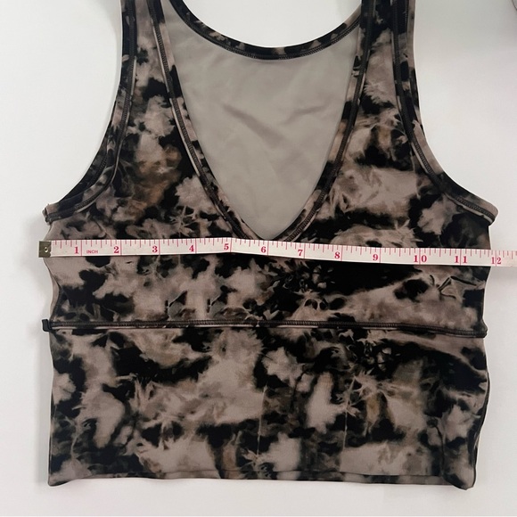 Lululemon Power Pivot Tank Everlux Dispersed Light Raw Linen Size 4 - Picture 3 of 5